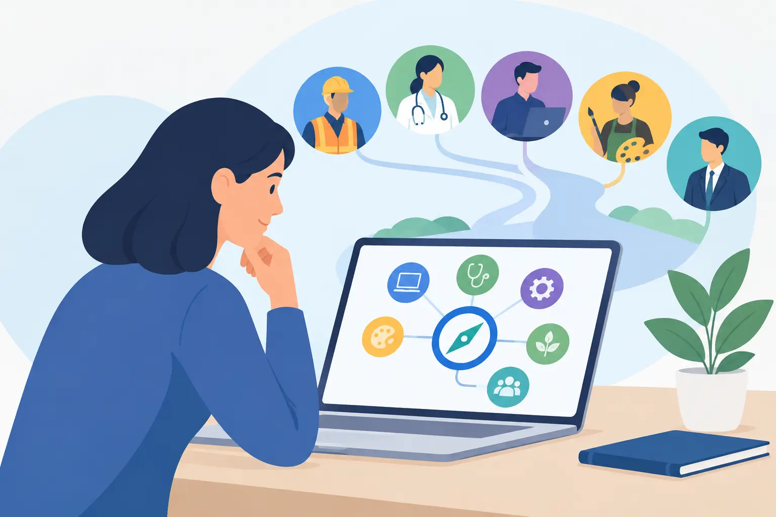 A Customized Employment Career Discovery Tool